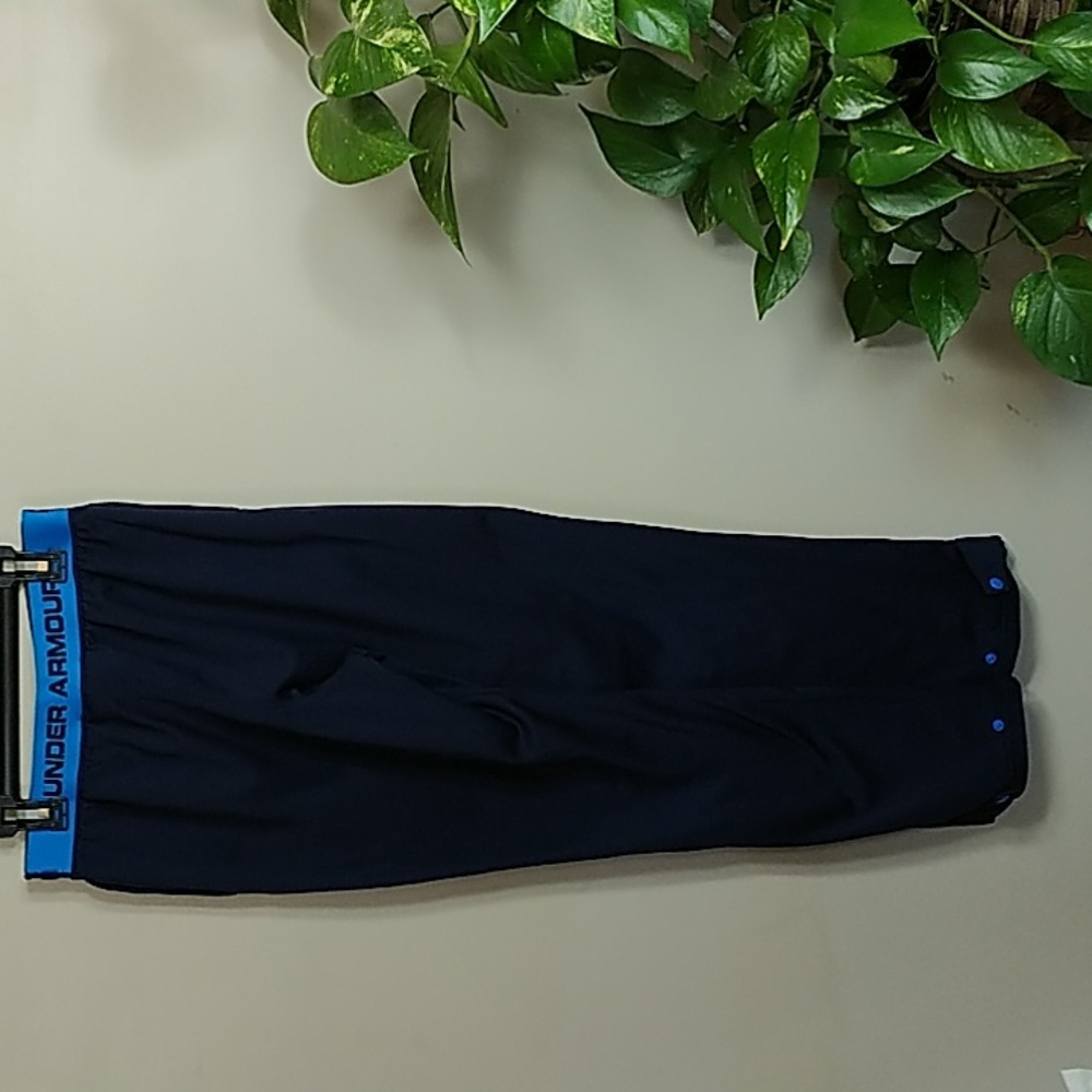 Under Armour Boys Brawler Pants size YLG Black GUC